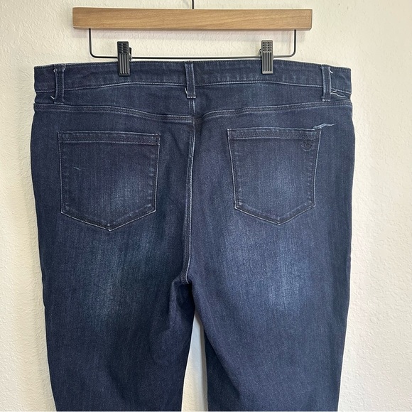 Susan Graver Jeans Dark Blue Size 16 - Picture 10 of 13